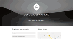 Desktop Screenshot of desguacescarend.com