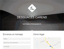 Tablet Screenshot of desguacescarend.com